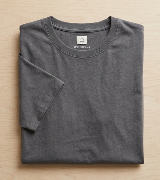 T-Shirt Basique en Coton